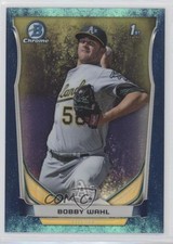 2014 Bowman Chrome Prospects Bubbles Refractor 36/99 Bobby Wahl #BCP79 1v7