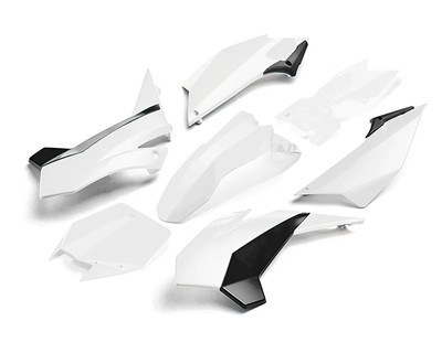 Plastik Kit weiß Pit Bike YCF Pilot ab 2018 / Factory SP ab 2017