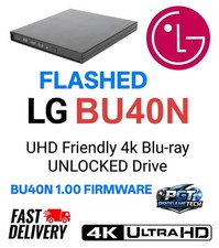 LG BU40N Internal Drive 4K UHD Friendly in External Case MakeMKV DVDFab
