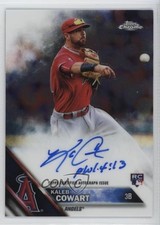 2016 Topps Chrome Rookie Auto Kaleb Cowart #RA-KC Auto n1u