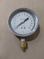 AshCroft Duralife AISI 316 Stainless Steel Tube Socket Gauge 0-15PSI