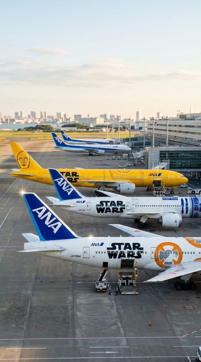 NEW JC WINGS 1:200 scale ANA BOEING 787-9 STAR WARS R2D2 JA873A