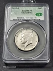 2017-S Kennedy Half Dollar 50c CAC MS 70 Enhanced Uncirculated