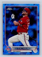2022 Topps Chrome Kole Calhoun Sapphire 605