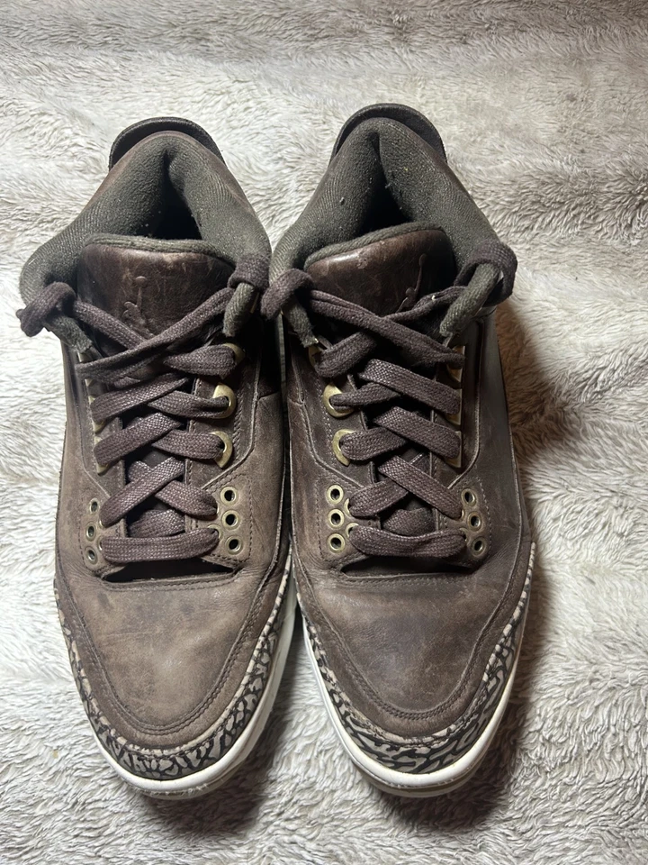 Nike Air Jordan 3 Para hombres 10.5 Retro Golf PRM Tenis Atléticos AO8952-200 Foto 2 de 4