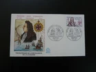 FDC France 1982 ship boat Cavelier de la Salle 300 years of Louisiana