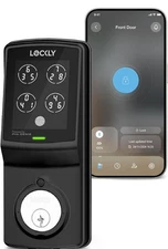 Lockly Smart Lock Model 7S, Bluetooth Smart Door Lock, Keyless Entry with PIN...
