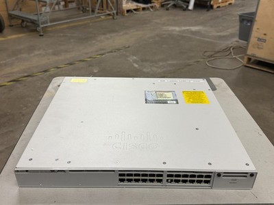 Cisco C9300-24P-E Ethernet Network Switch w/Power Supply - Open Box