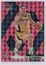 2024-25 Panini Mosaic Pink Mosaic Prizm 45/175 TJ McConnell #129 07mp
