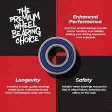 All Balls 25-1108 Front Wheel Bearing Seal Kit For Suzuki LT-F500F Vinson 02-07