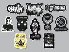 Neo Crust Vinyl Sticker Lot (10 Pack) SET 1 fall of efrafa downfall gaia morrow