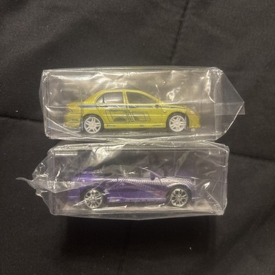 Racing Champions F&F Mitsubishi Eclipse/Evo (Set) | eBay