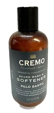 cremo beard wash & softener palo santo 6oz
