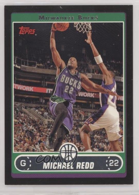 2006-07 Topps Black 62/99 Michael Redd #30 08r6