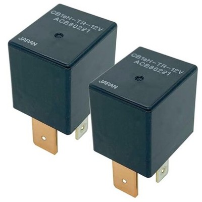 2-Pack CB1aH-TR-12V ACB86221 Relay - 70A 12VDC 4-Pin SPST Automotive Relay 