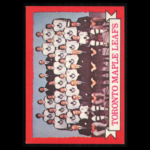 Maple Leafs Team #106 1973 O-Pee-Chee card