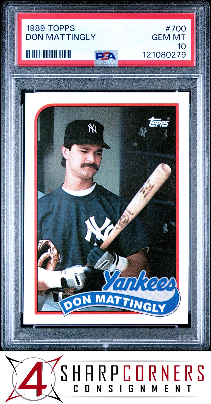 1989 TOPPS #700 DON MATTINGLY YANKEES PSA 10