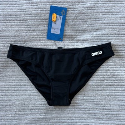 Arena Damen Bikinihose - Badeslip - Schwarz - 32/UK8-10 Neu mit Etikett