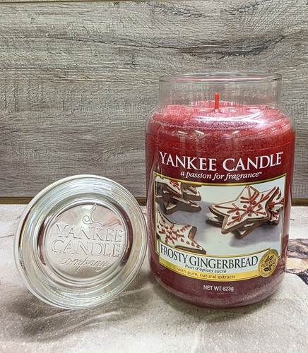 Yankee Candle Large Jar Frosty Gingerbread 2018 Hard To Find Rare Scented Candle