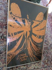 Original vintage framed poster A Tribute to Josephine Baker 1976