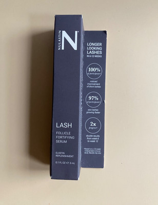 NULASTIN Lash Follicle Fortifying Serum 3 ml/0.1 fl oz Full Size NIB Sealed