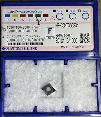 SUMITOMO NF-CCMT 060204 DA1000 Wendeschneidplatte WSP PKD CBN VHM CNC Insert
