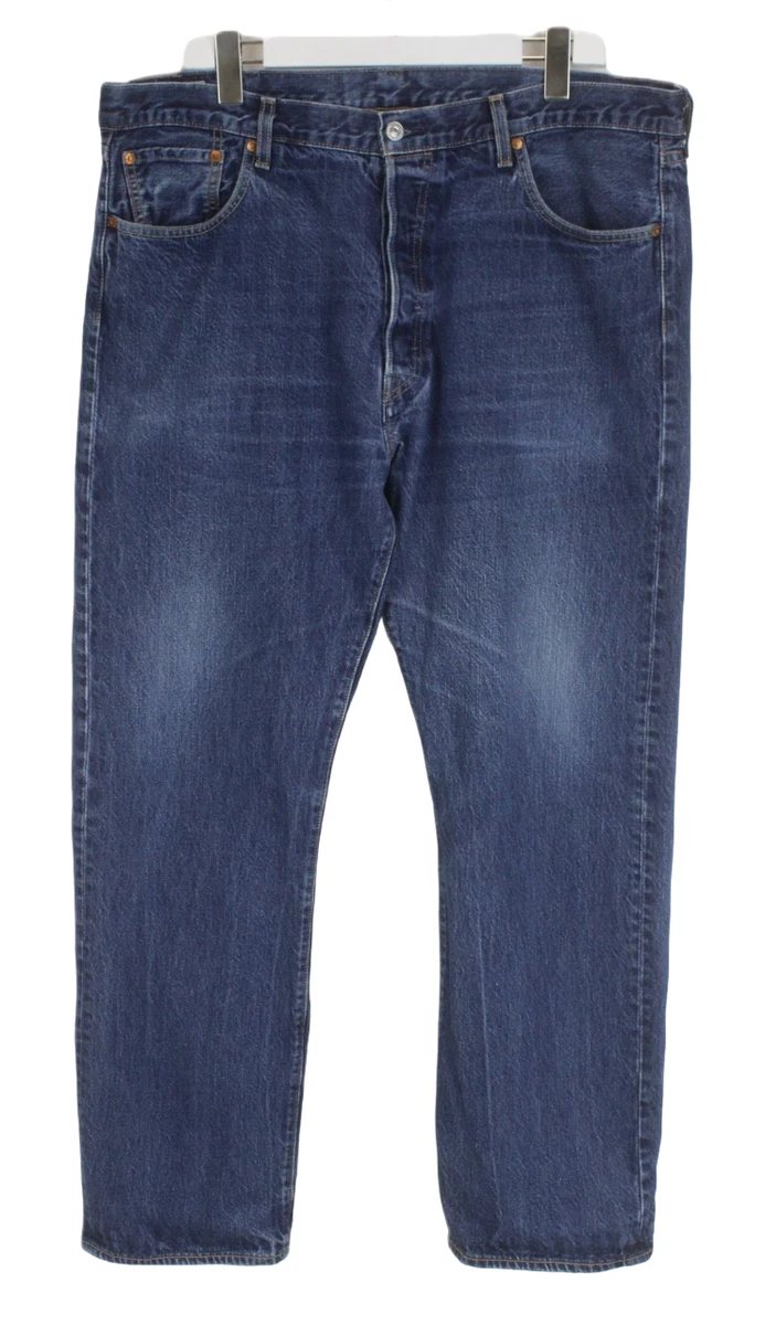 Jean Levi's 451 Homme Taille 40 (W31) - Coupe Straight Beige - 100% Coton - Occasion Très Bon État