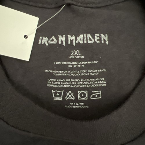 NWT Iron Maiden Japan The Final Frontier Graphic T-Shirt Sz 2XL - Picture 4 of 5