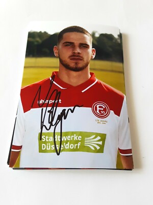 Signiertes Foto Lex Tyger Lobinger Fortuna Düsseldorf NEU 