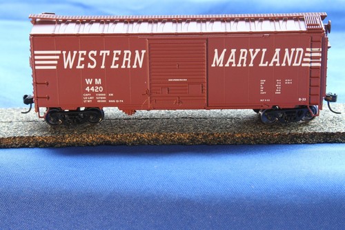 Coche de carga soldado HO Walthers MainLine 910-2271 Western Maryland WM 4420 40' ACF | Zustand: New