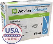 GENUINE BOX of Syngenta Advion Roach Killer  -  20 Tubes!  -  Cockroach Gel Bait