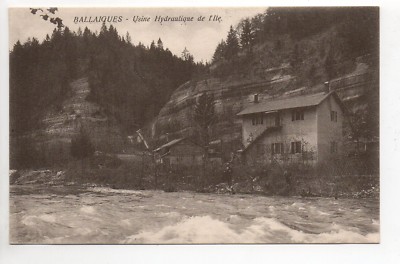 SCHWEIZ SWITZERLAND Kanton Waadt Ballaigues Inselhydraulikwerke