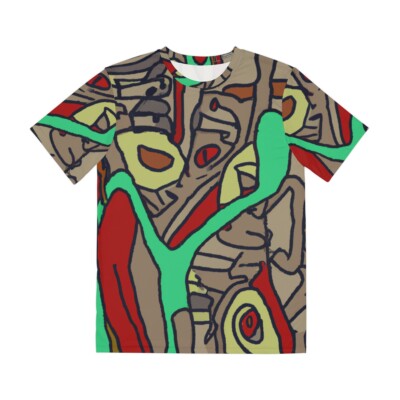 All Over Print T Shirt Doodle Drawing Odd Curiosity Obscure Art Quirky Weird Tee