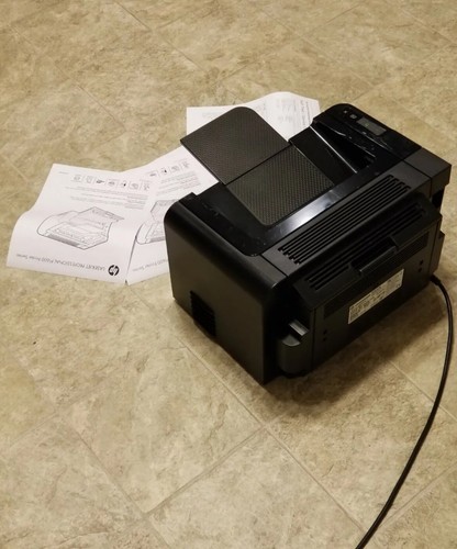 HP LaserJet Pro P1606dn Monochrome Workgroup Laser Printer FULLY FUNCTIONAL!!! - Picture 5 of 10