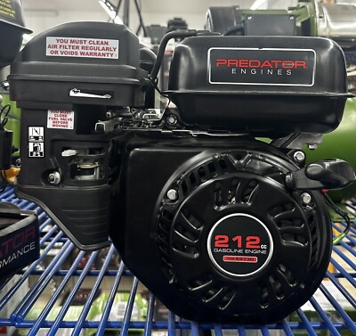 Predator 6.5 HP 212cc OHV Horizontal Shaft Gas Engine EPA. No ship to CA