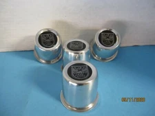 4 ALUMINUM CAPS 4 LUG   CONVO PRO CENTERLINE WHEELS 2.75 OD  4 LUG MUSTANG 