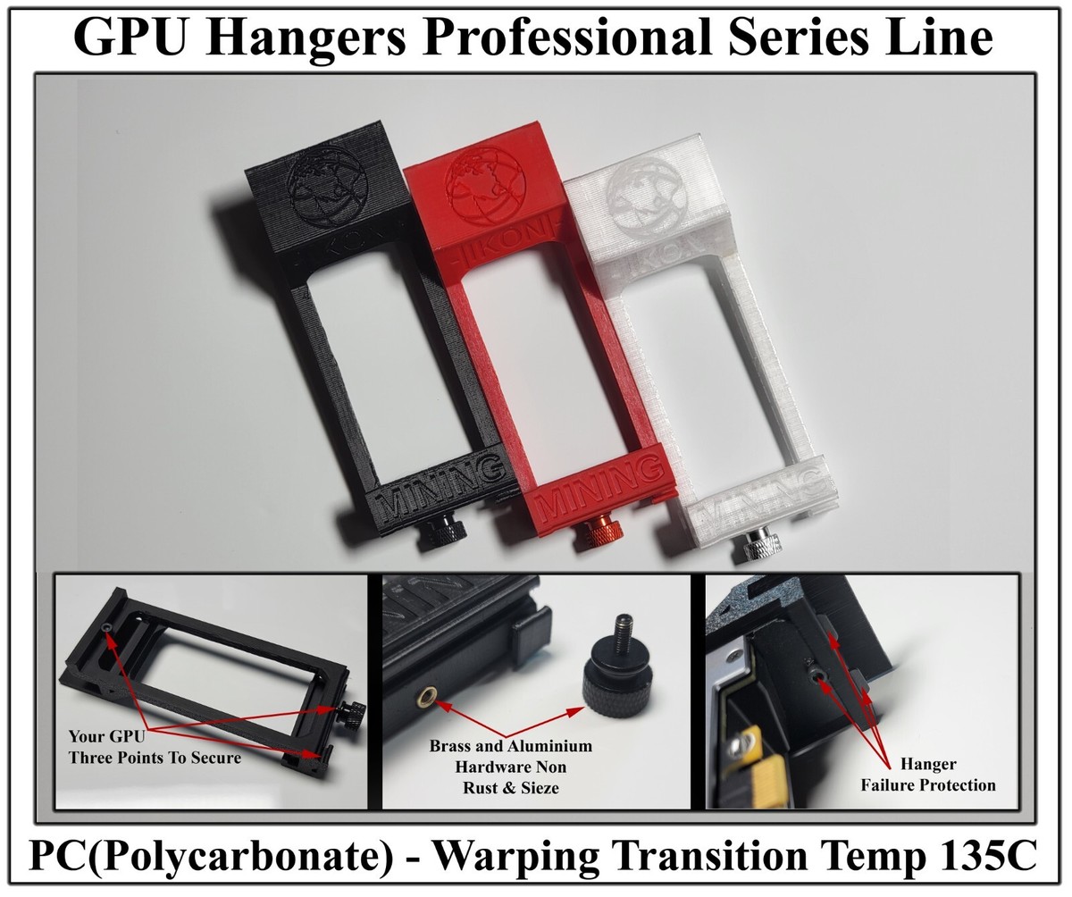 PC Universal Wire Shelf Shelves GPU Hangers Hanger Mining RIG Rack Holder  LOT