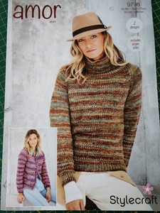 stylecraft amor aran patterns