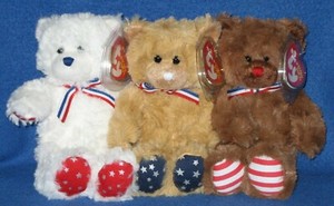 uncle sam beanie baby