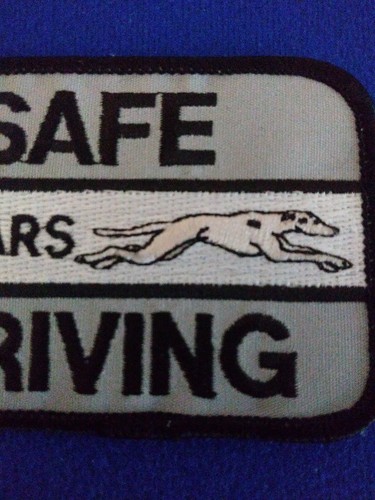 Greyhound Bus 21 years safe driving driver patch 2-1/2 X 3-3/4 inch - Picture 2 of 4