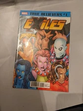 TRUE BELIEVERS WOLVERINE EXILES #1 (MARVEL 2018 1st Print) COMIC