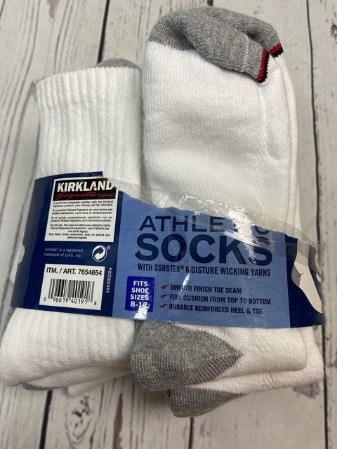kirkland white socks