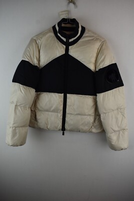 Ciesse Piumini Womans Cropped Down Fill Jacket Size 40 Puffer Padded Warm