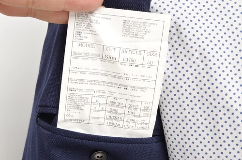 Suitsupply "Havana Patch Unlined" Traveller 2Btn Wool EU 50R UK,US 40R Slim - Picture 9 of 13