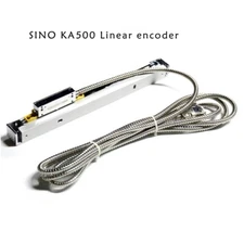 SINO Thin DRO Linear Scale 1um KA500 70-520mm Grating Ruler Optical Encoder