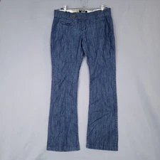 Rewash Women's Junior Denim Pants Low Rise Regular Fit Blue Size 9