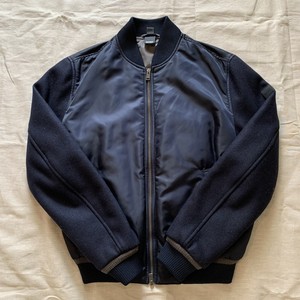 jaqueta bomber azul marinho