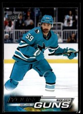 2022-23 Upper Deck Young Guns Nick Cicek Rookie San Jose Sharks #707