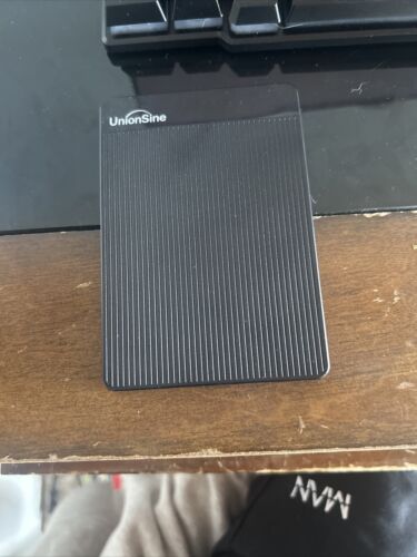 UnionSine 500 GB external hard drive brand new- BLACK - Picture 1 of 2