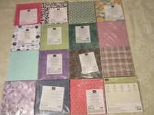 Stampin' Up! Designer Series Paper Stack 6" x 6" U Choose Print Color See Notes